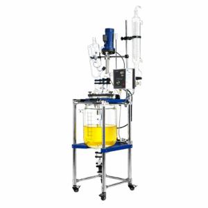 50L Laboratory Double Layer Glass Reactor