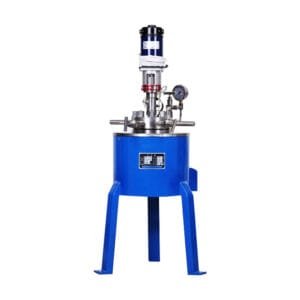 Stainless steel high-pressure reactor with adjustable temperature and stirring speed options up to 30L