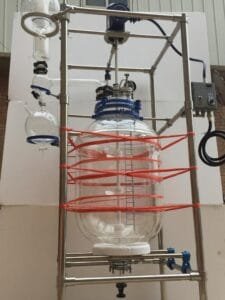 Glass Reactor for Distillation