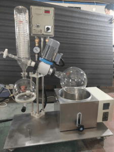 Compact Manual Lift Rotary Evaporator
