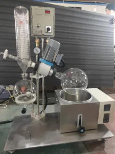 Compact Manual Lift Rotary Evaporator