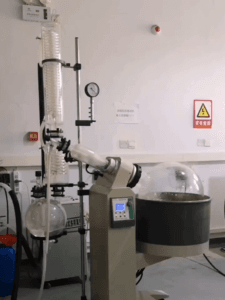 Large-Scale Rotary Evaporator with Vacuum System