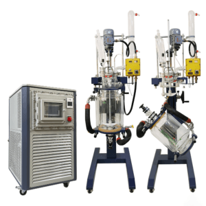Hydraulic Lift Glass Reactor