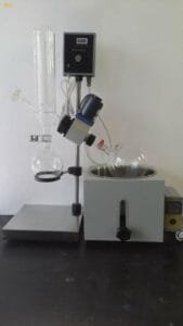 Small-Scale Rotary Evaporator with Vacuum System