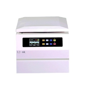 Benchtop Low-Speed Bucket Centrifuge with LCD display and steel construction for medical and research laboratory applications