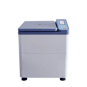 Floor Large Capacity Low Speed Refrigerated Centrifuge DDR6C with LCD display and eco-friendly refrigeration system for high-volume sample processing.
