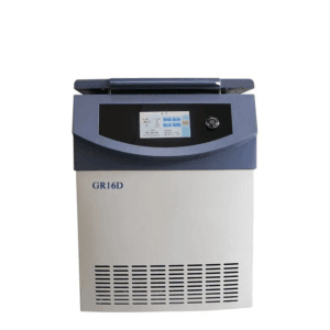 GR16D Floor High Speed Refrigerated Centrifuge with 16000 rpm and -20℃ to +40℃ temperature range for precise sample processing