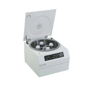 L3-6K Low-Speed Benchtop Centrifuge for Laboratories with LCD display 6500 rpm speed and 4×250ml capacity for accurate sample separation