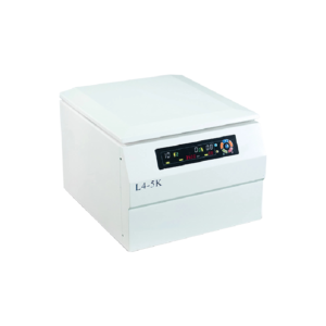 L4-5K Benchtop Low-Speed Large Capacity PRP Centrifuge with LCD display and precise control for blood sample processing in laboratories