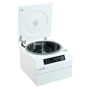 Table Low Speed Large Capacity PRP Centrifuge with 5500rpm speed and 4×750ml capacity