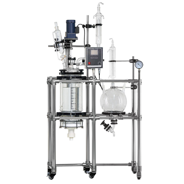 ERL-2L/50L Jacketed Glass Filtration Reactor - Image 2