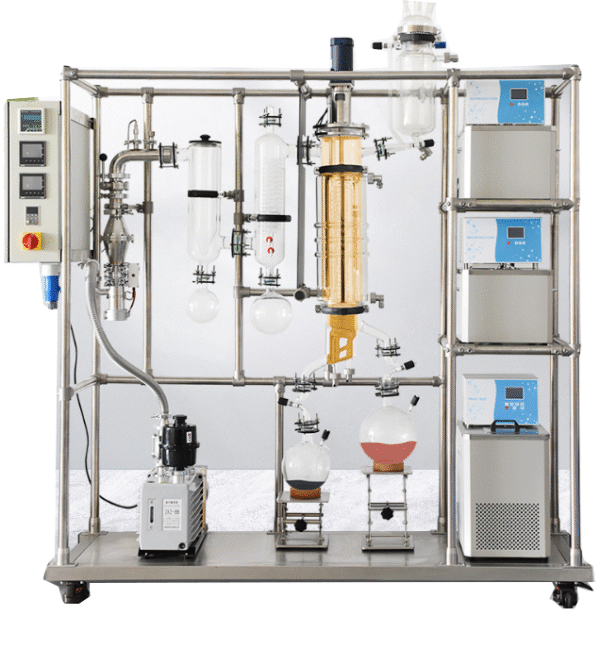 Type A Glass Short-Path Molecular Distillation Equipment for Essential - Image 2