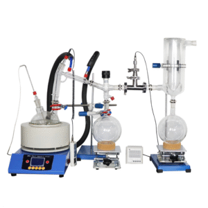 Molecular Distillation system for plant extract and essential oil separation 500ml–20L
