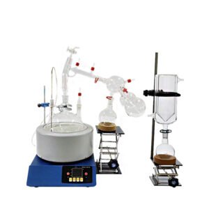 Molecular Distillation system for plant extract and essential oil separation 500ml–20L