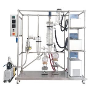 A-Type Short-Path Molecular Distillation unit for lab with 0.05–0.5 M² evaporation area