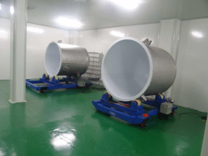 PTFE-lined reactor showing superior corrosion resistance and chemical stability